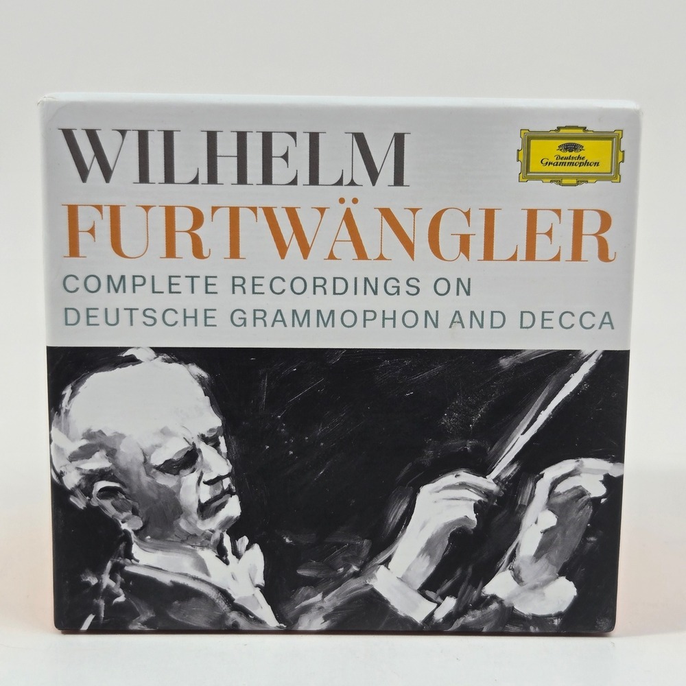 Furtwängler Complete Recordings DG Decca 34 CD DVD Deutsche Grammophon Box NM
